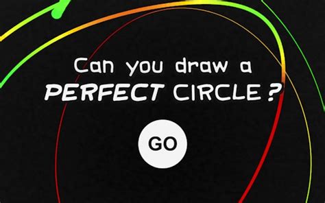 Draw a Perfect Circle ⭕️ .